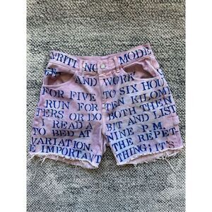 Brandy Melville John Galt High Waist Dyed Shorts